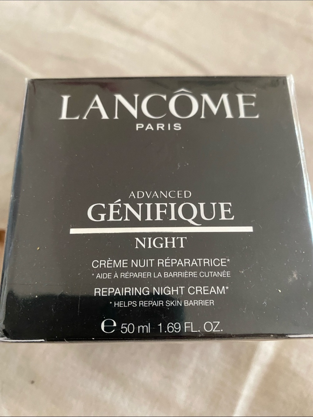 Lancome Advanced Génifique Night Repairing Cream - Black